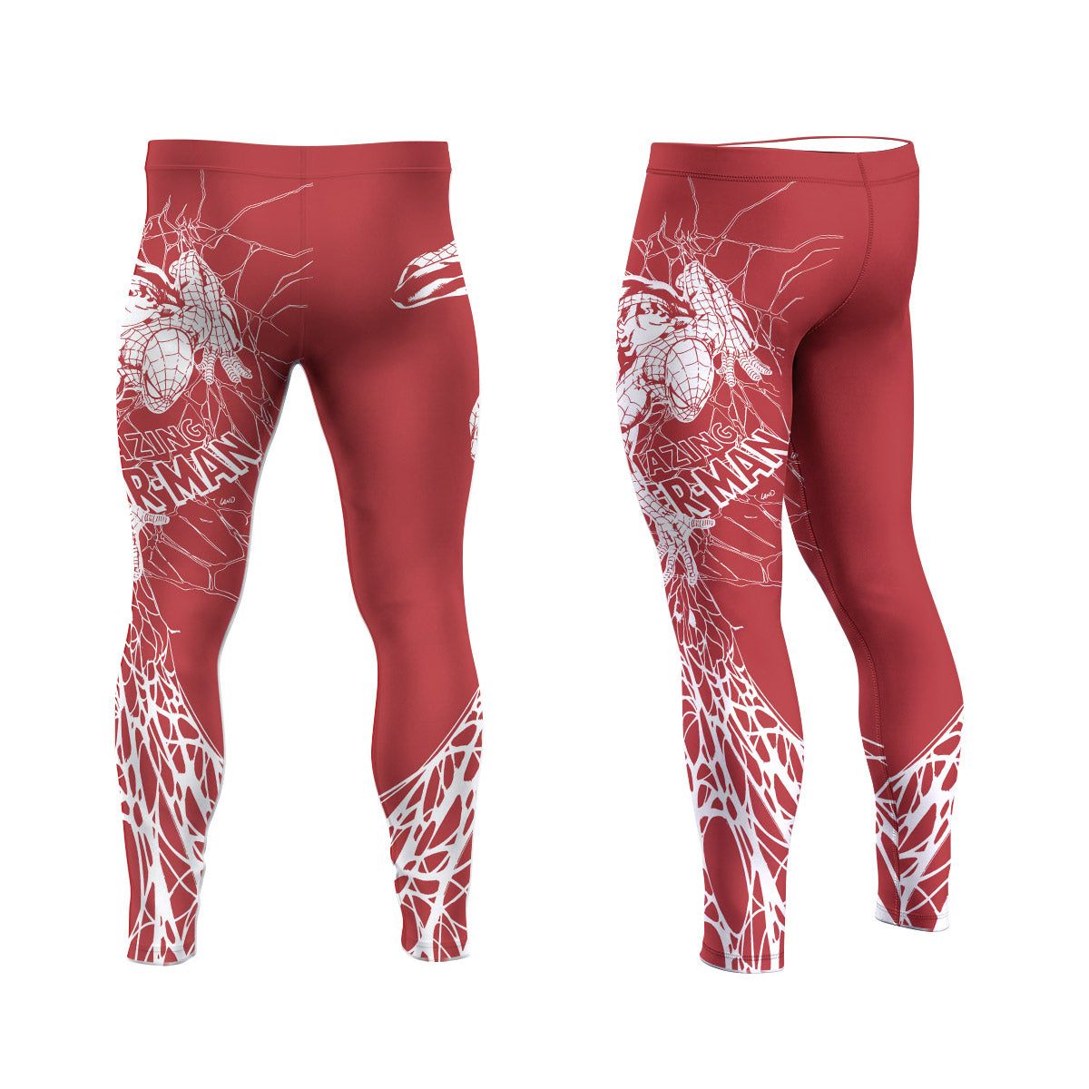 Amazing Spider Man Men's Compression Leggings