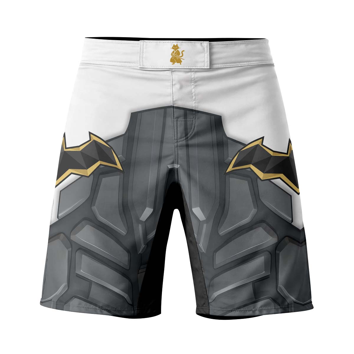 Batman Arkham Knight White Fight Shorts