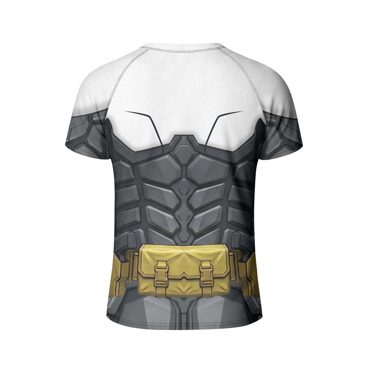 Batman Arkham Knight White Kid Rash Guard