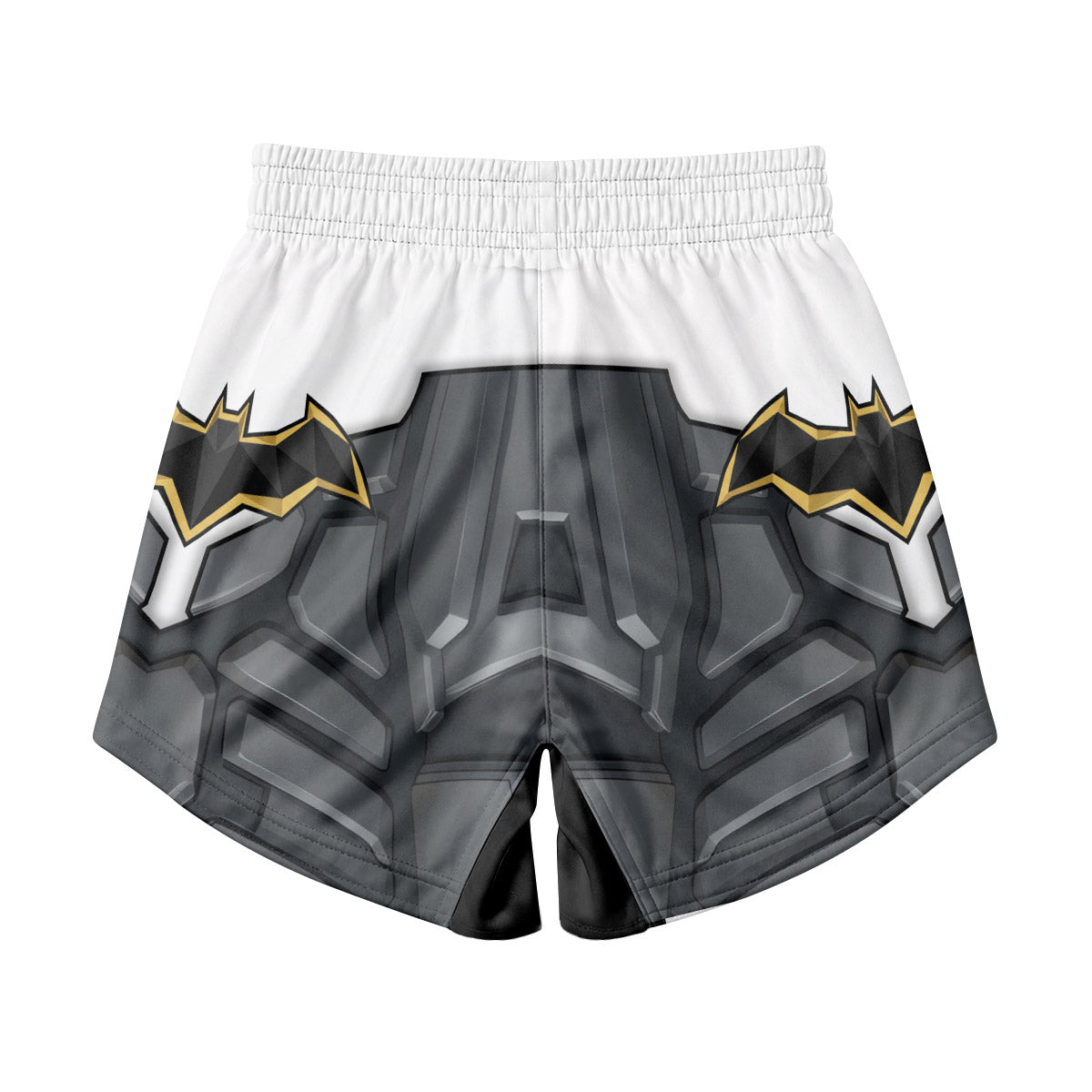 Batman Arkham Knight White Kids Grappling Shorts