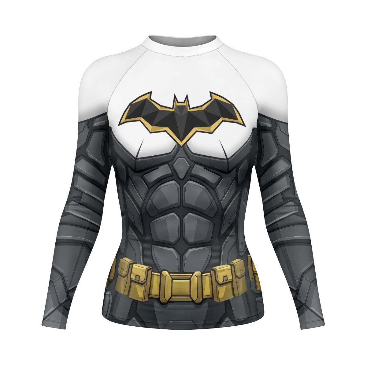 Batman White Rash Guard