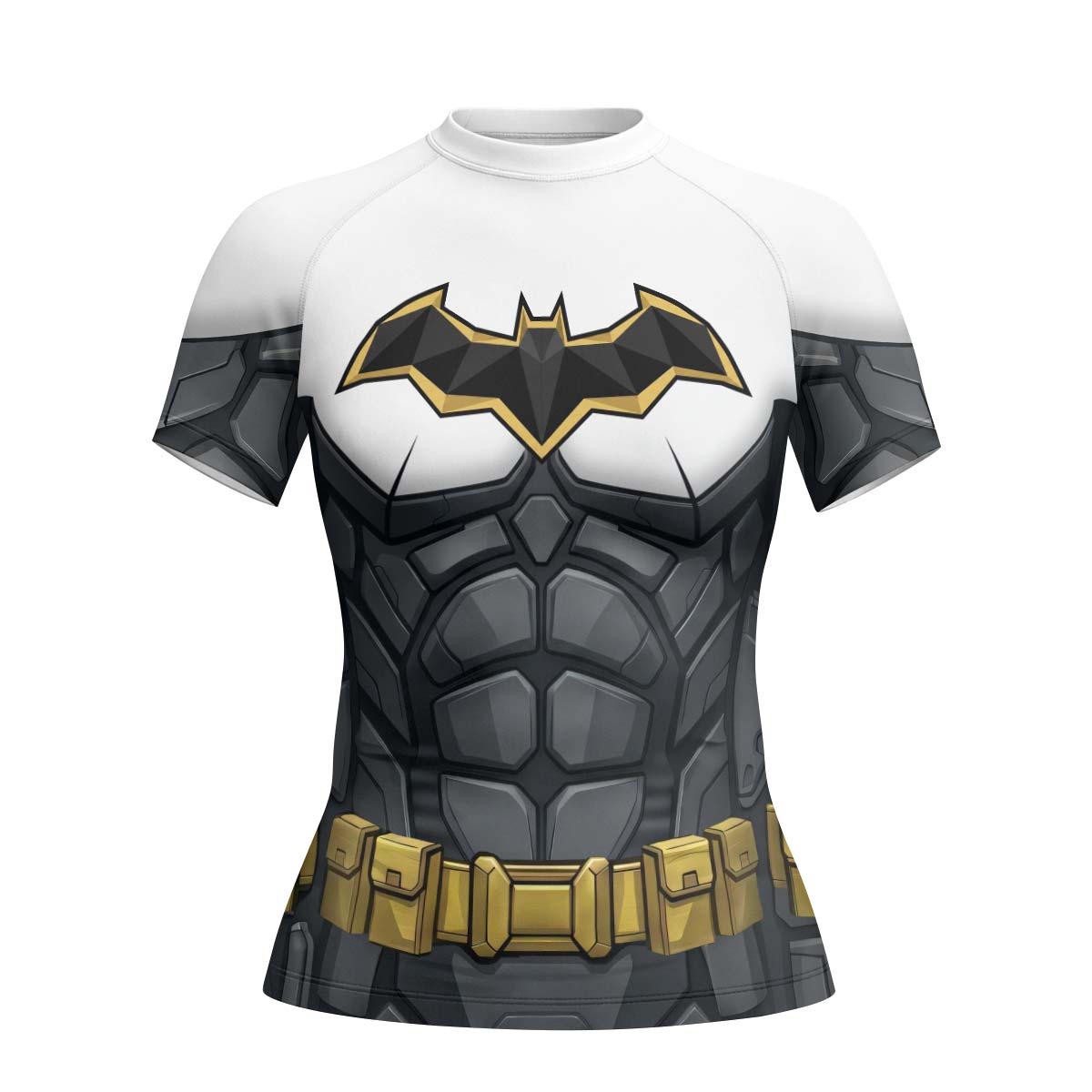 Batman White Rash Guard