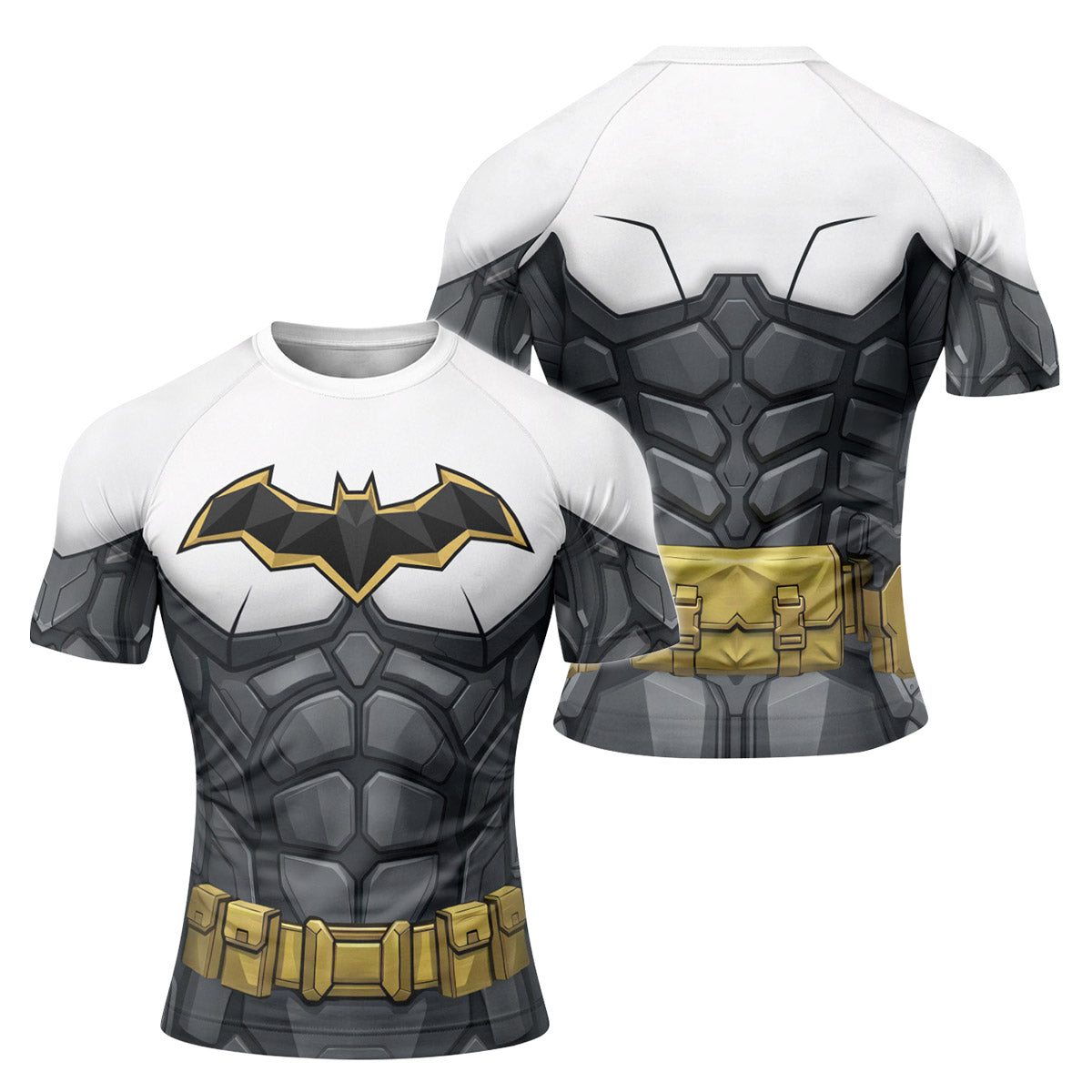 Batman White Rash Guard