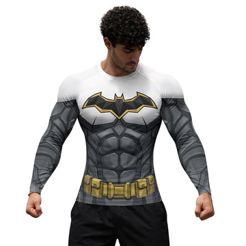 Batman White Rash Guard