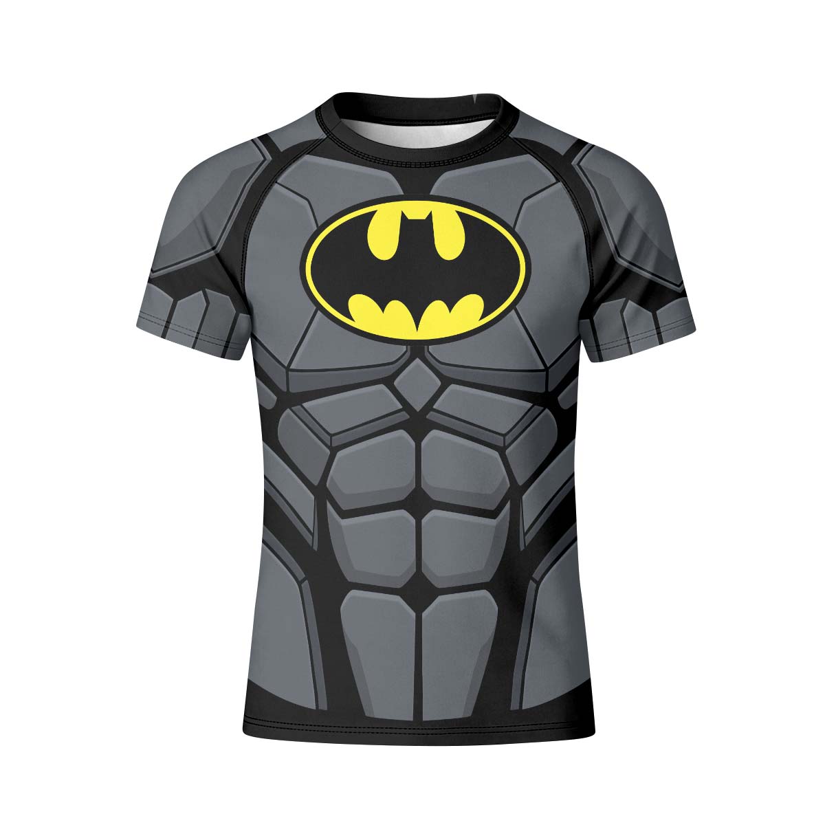 Batman Combat Suit Kid Rash Guard
