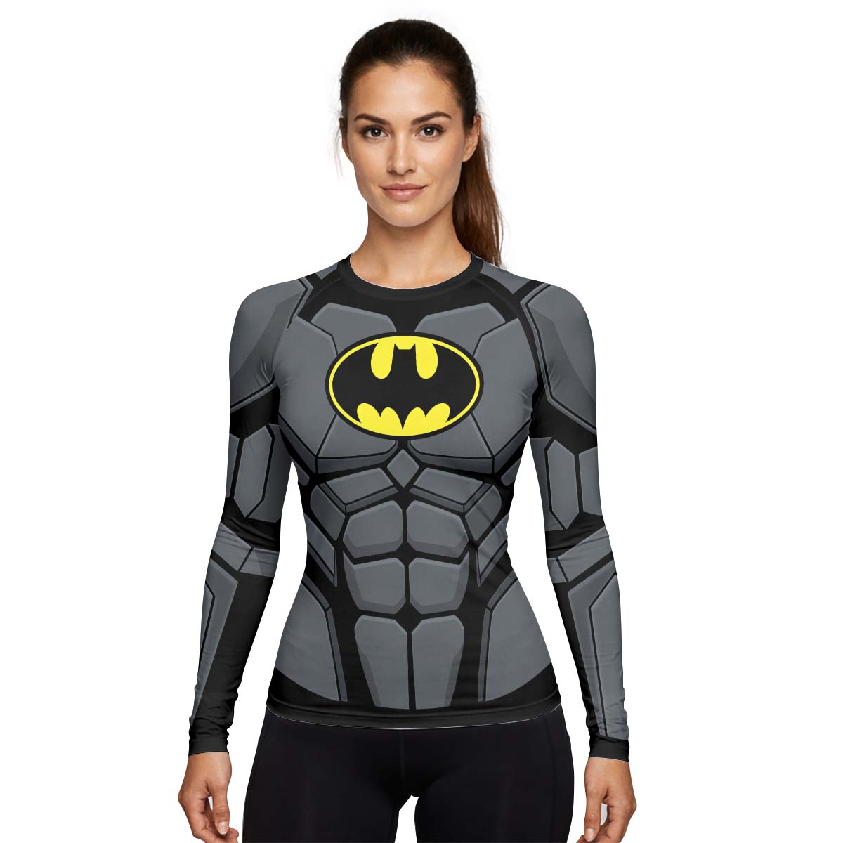 Batman Combat Suit Rash Guard