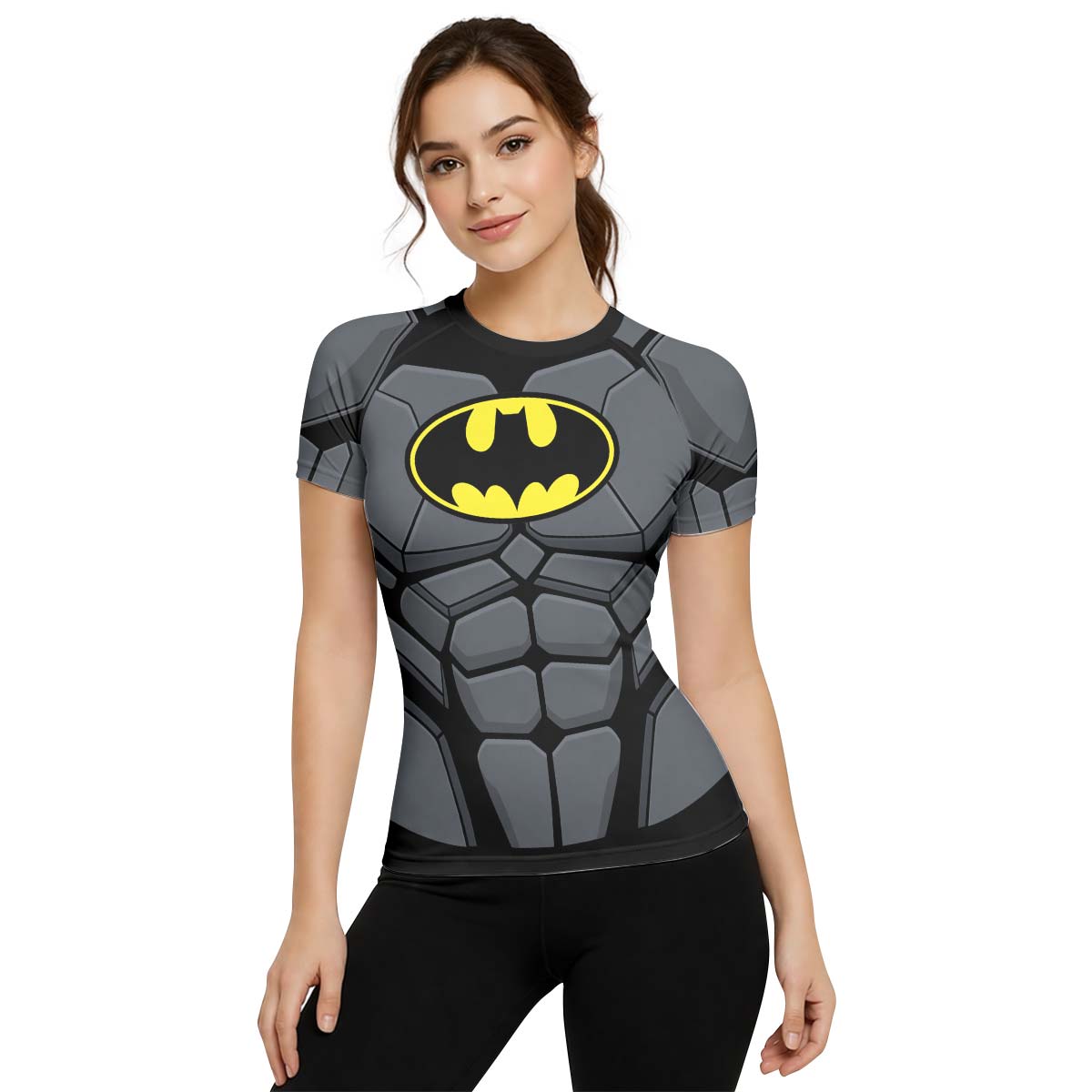 Batman Combat Suit Rash Guard