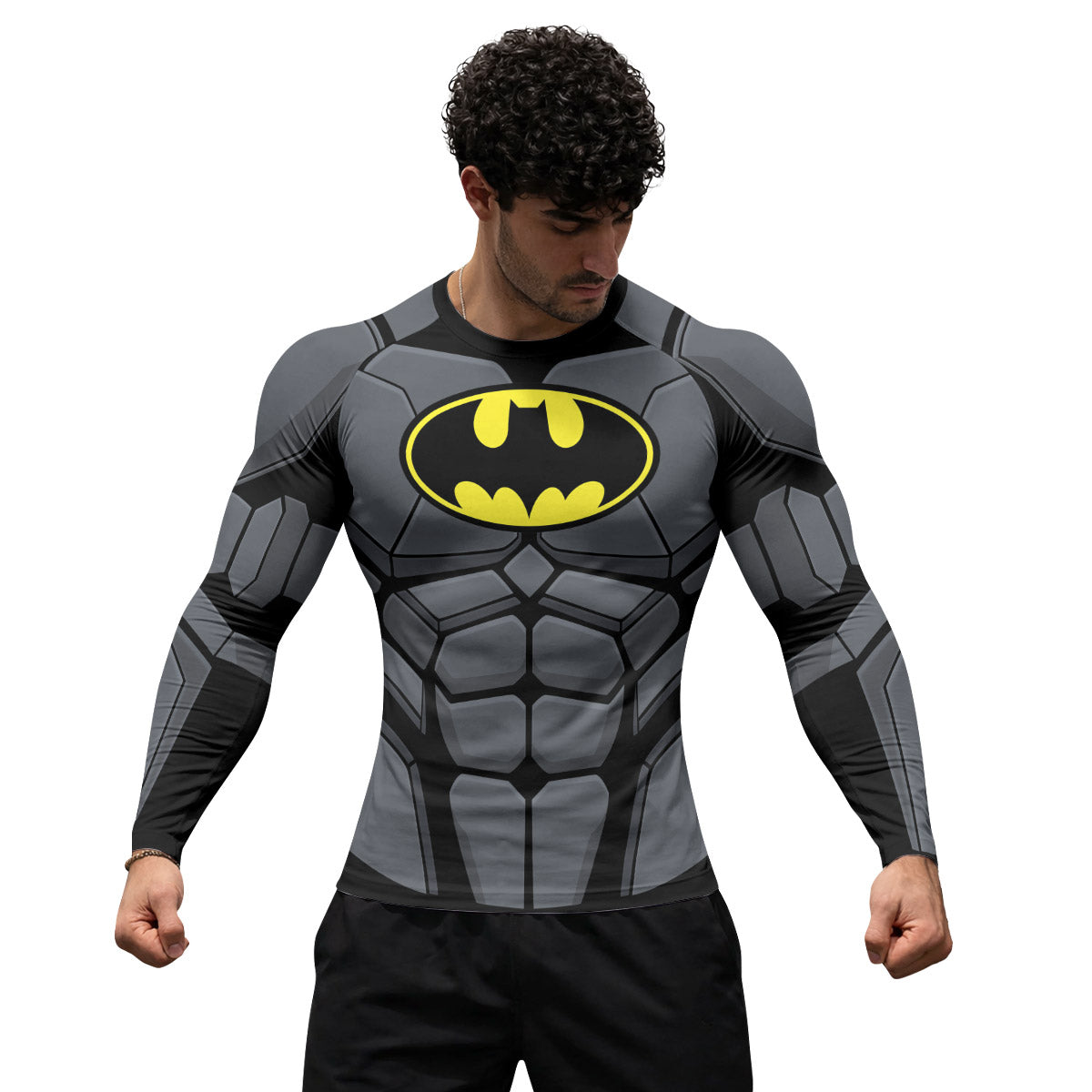Batman Combat Suit Rash Guard