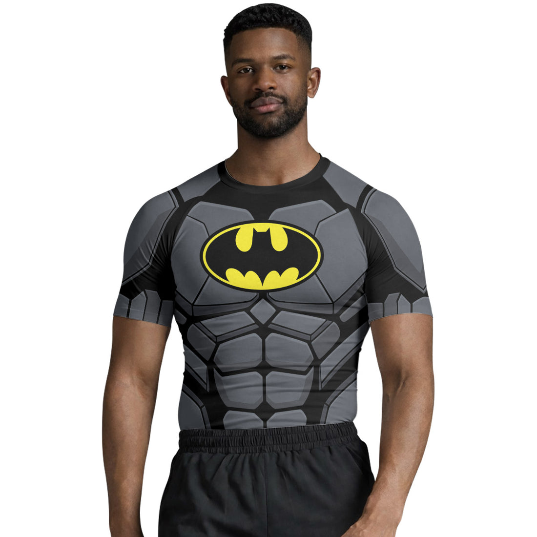 Batman Combat Suit Rash Guard