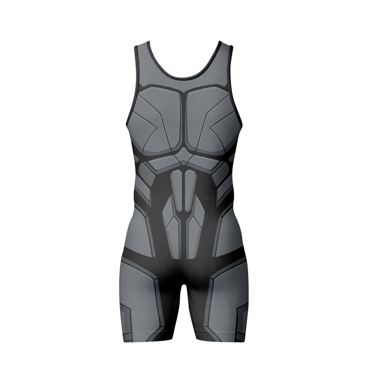 Batman Combat Suit Wrestling Singlet
