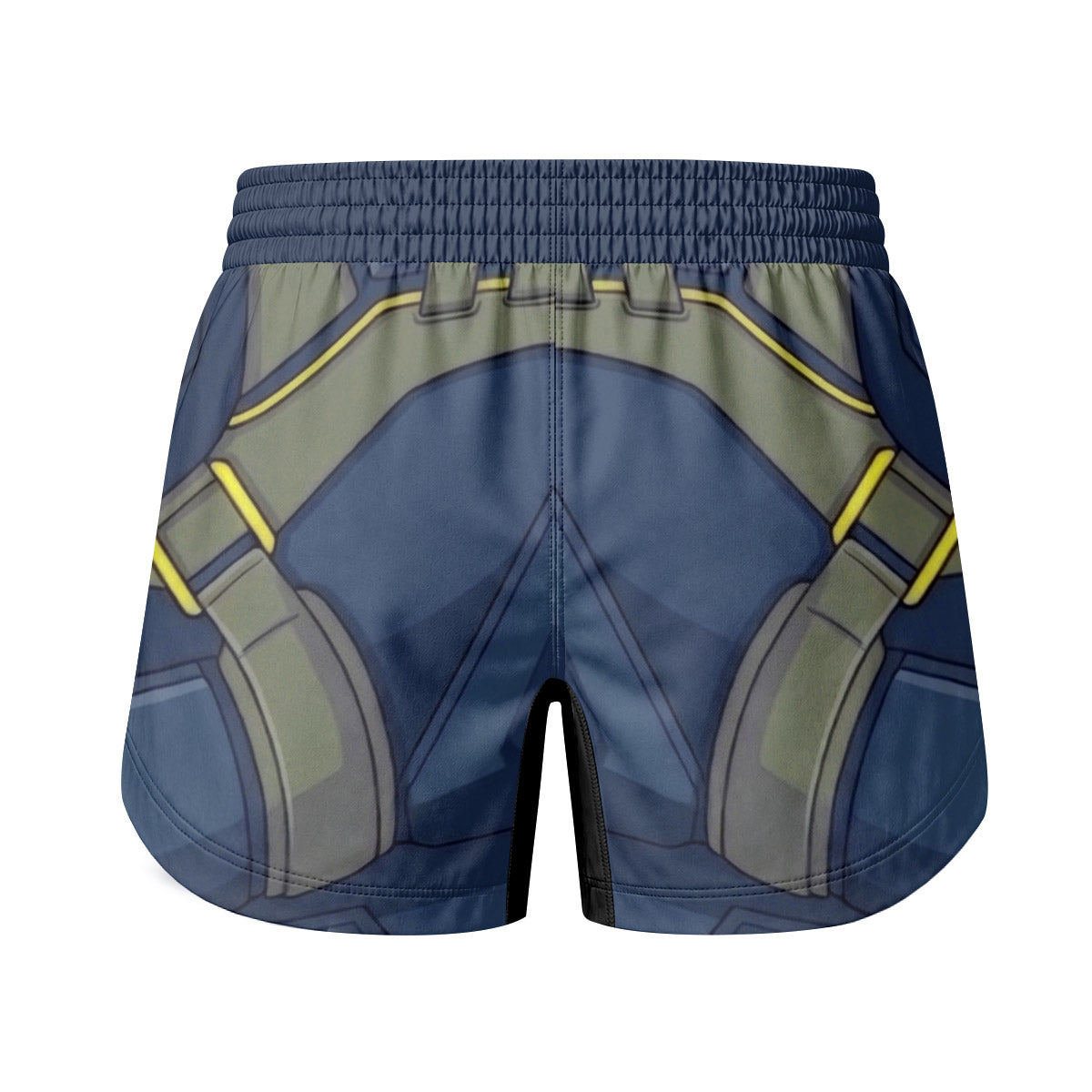 Batman Tactical Blue Armor Grappling Shorts