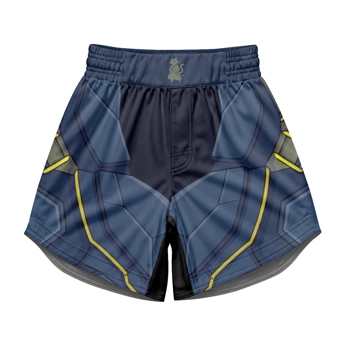 Batman Tactical Blue Armor Kids Grappling Shorts