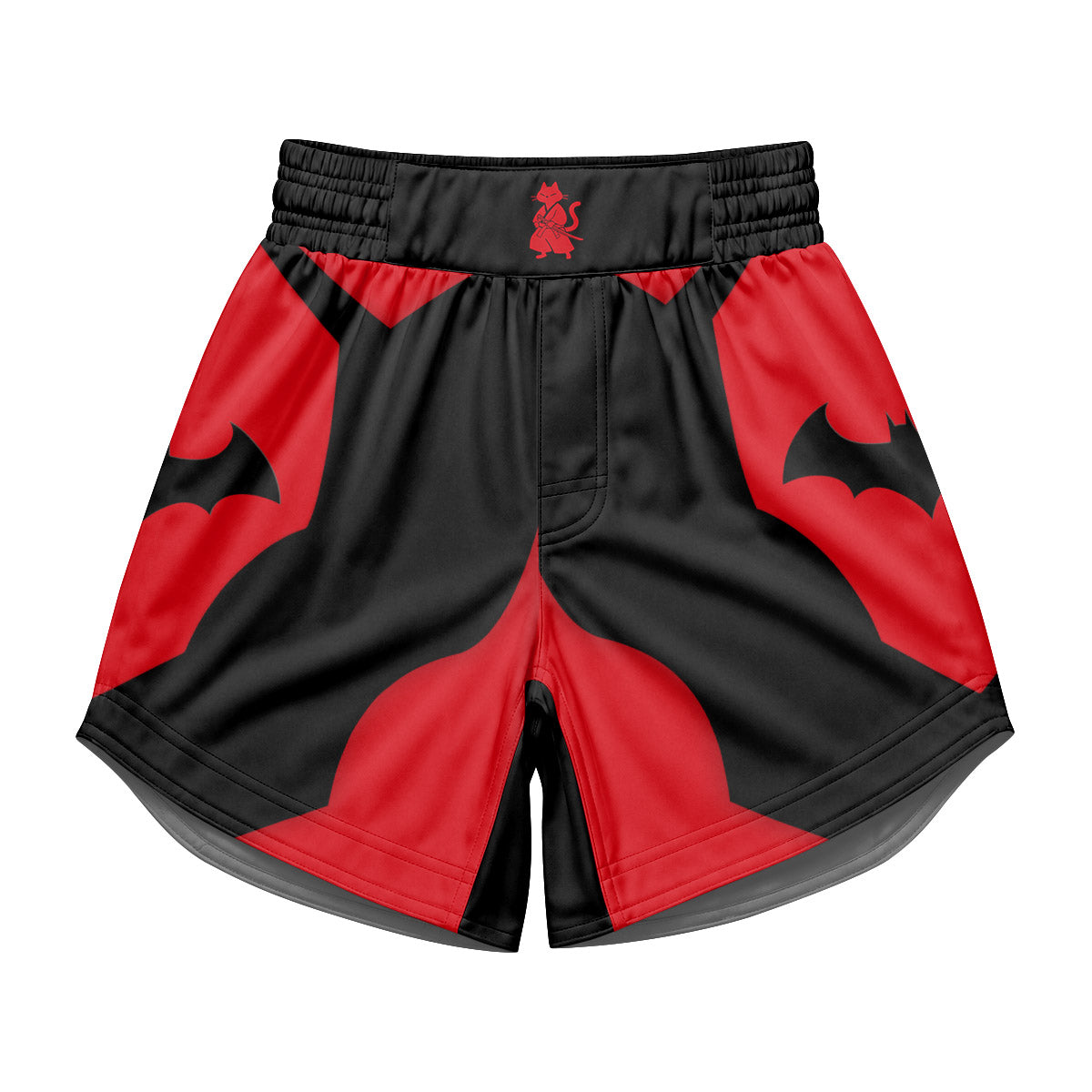 Batman Tactical Red Armor Kids Grappling Shorts