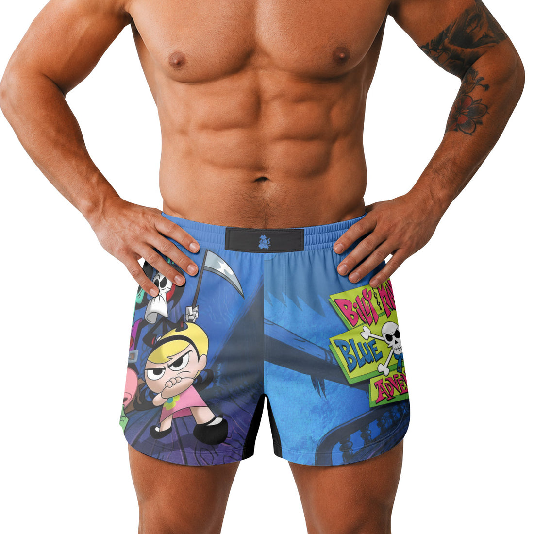 Billy And Mandy Adventure Grappling Shorts