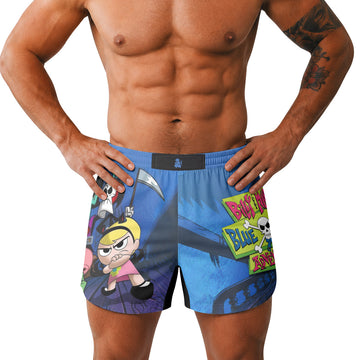 Billy And Mandy Adventure Grappling Shorts