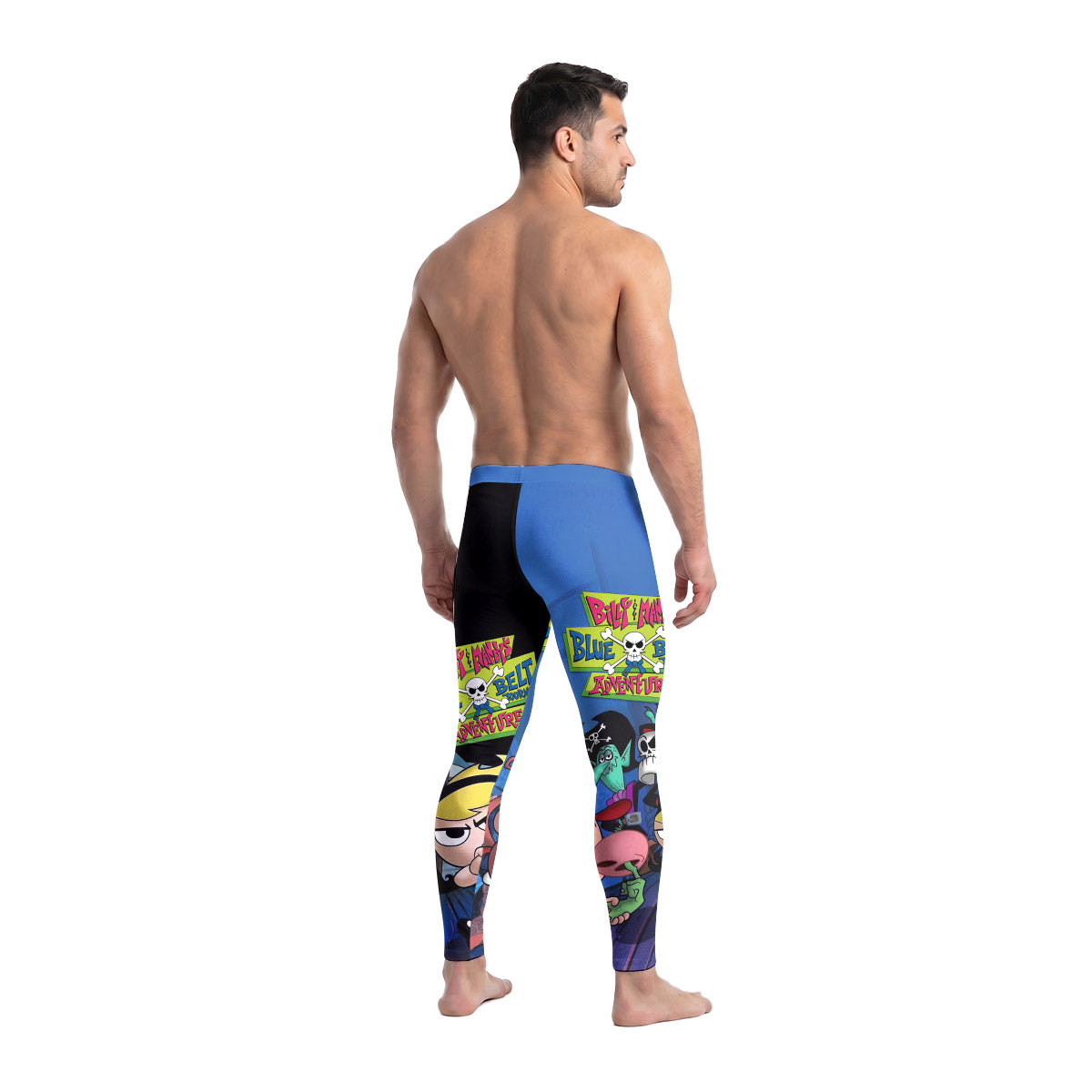 Billy And Mandy Adventure Men's Compression Leggings