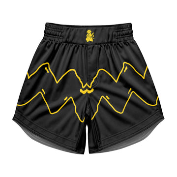 Charlie Brown Cosplay Kids Grappling Shorts