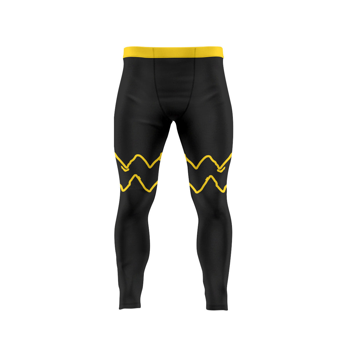 Charlie Brown Cosplay Men's Compression Leggings