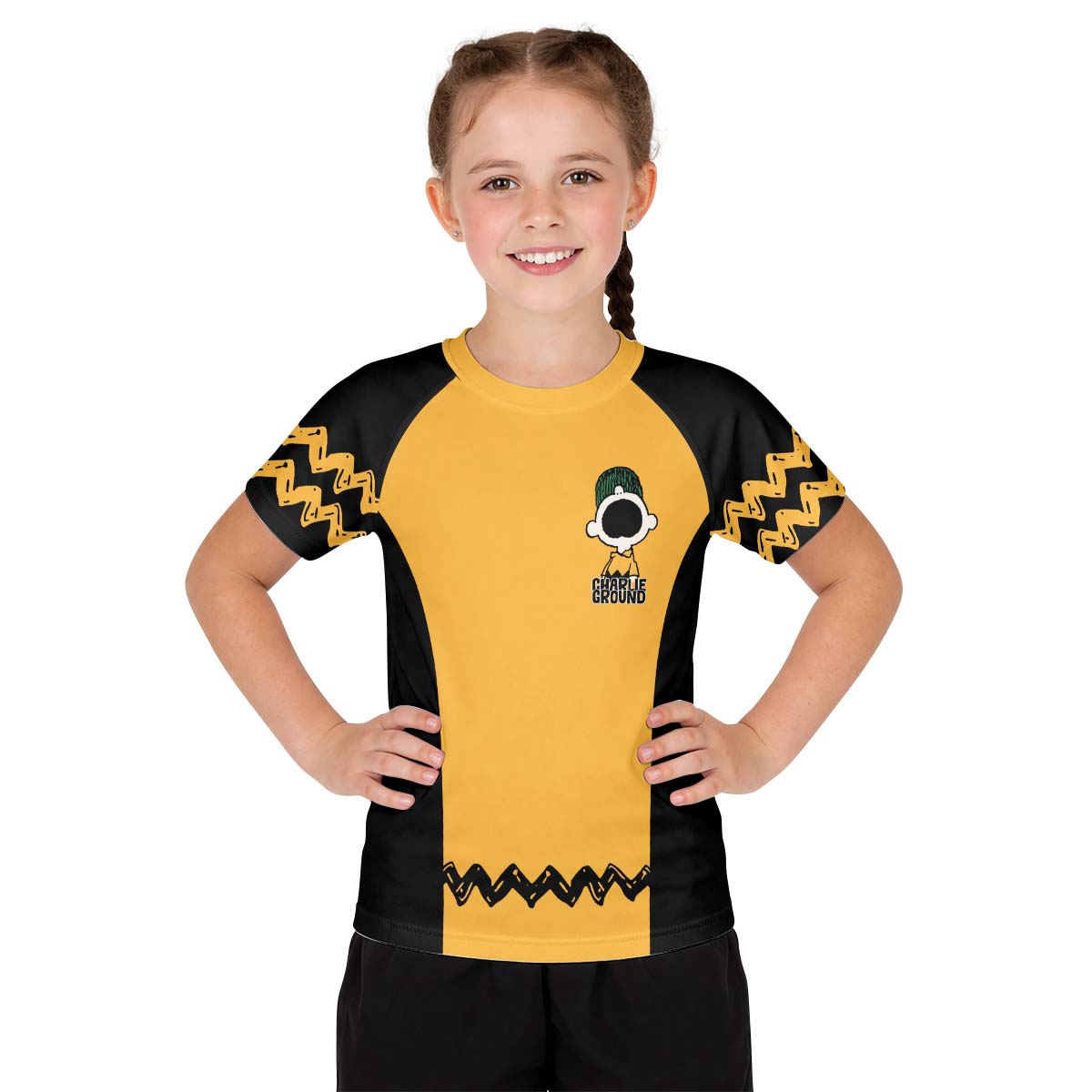 Charlie Ground Kid Rash Guard