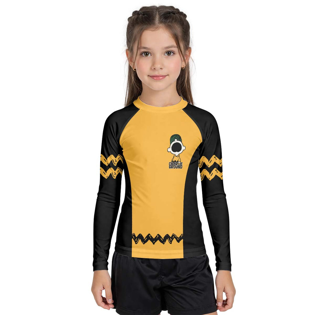 Charlie Ground Kid Rash Guard