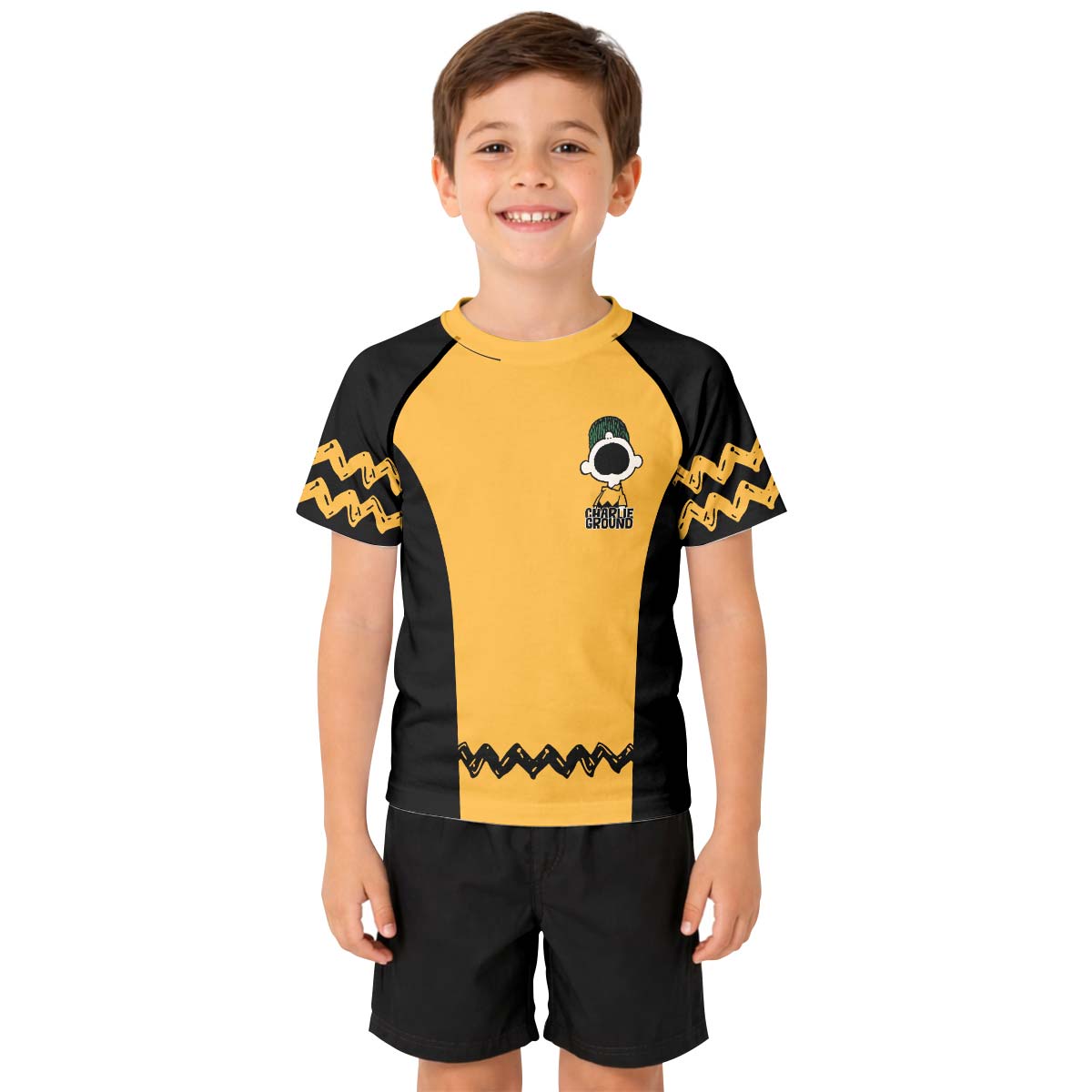 Charlie Ground Kid Rash Guard