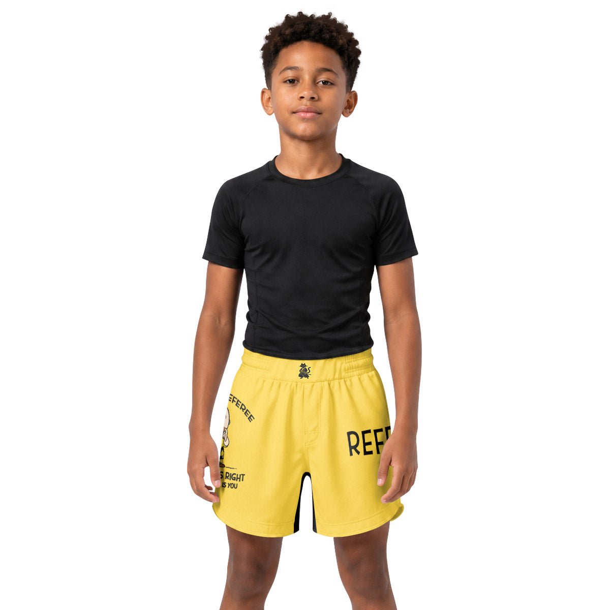 Charlie Referee Kids Grappling Shorts