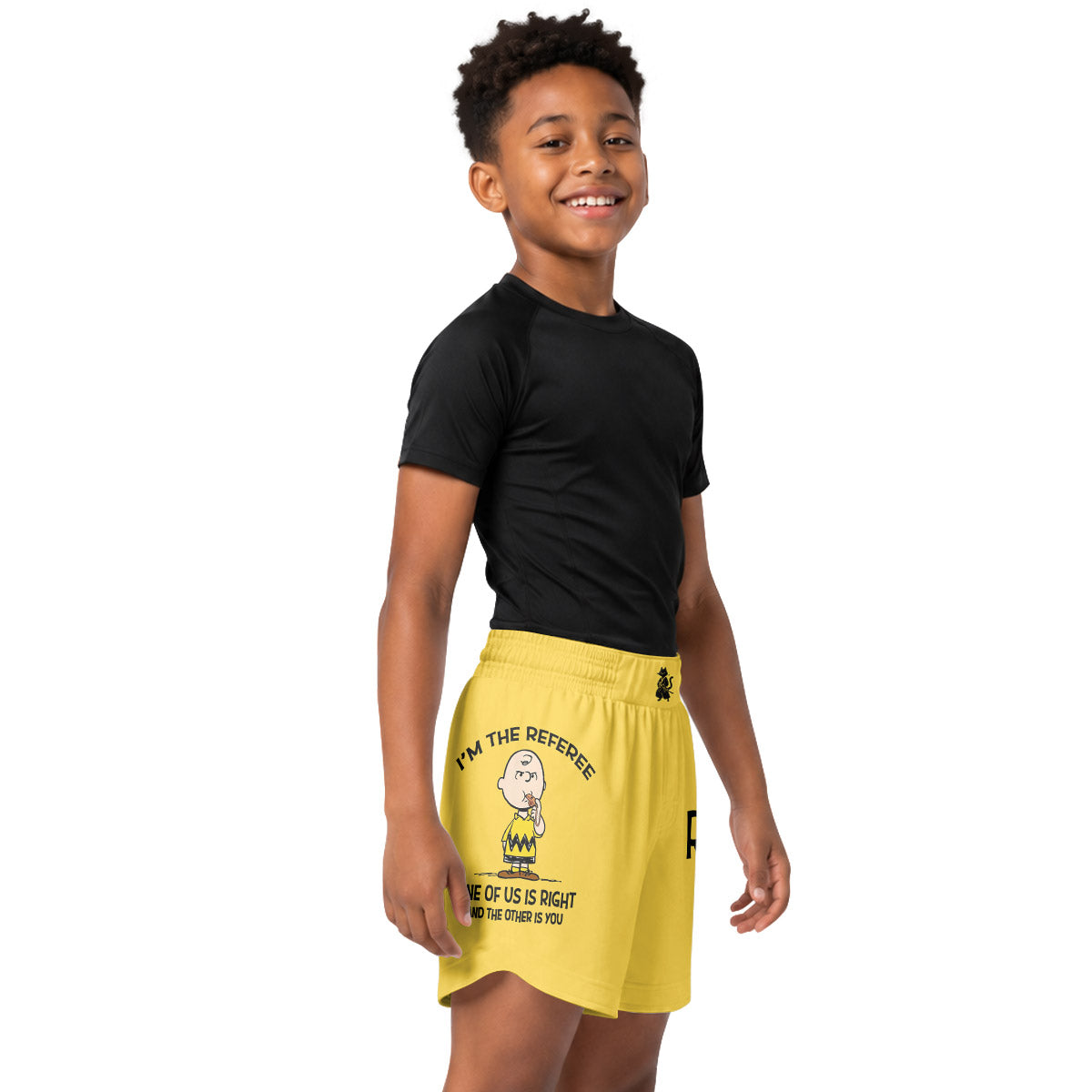 Charlie Referee Kids Grappling Shorts