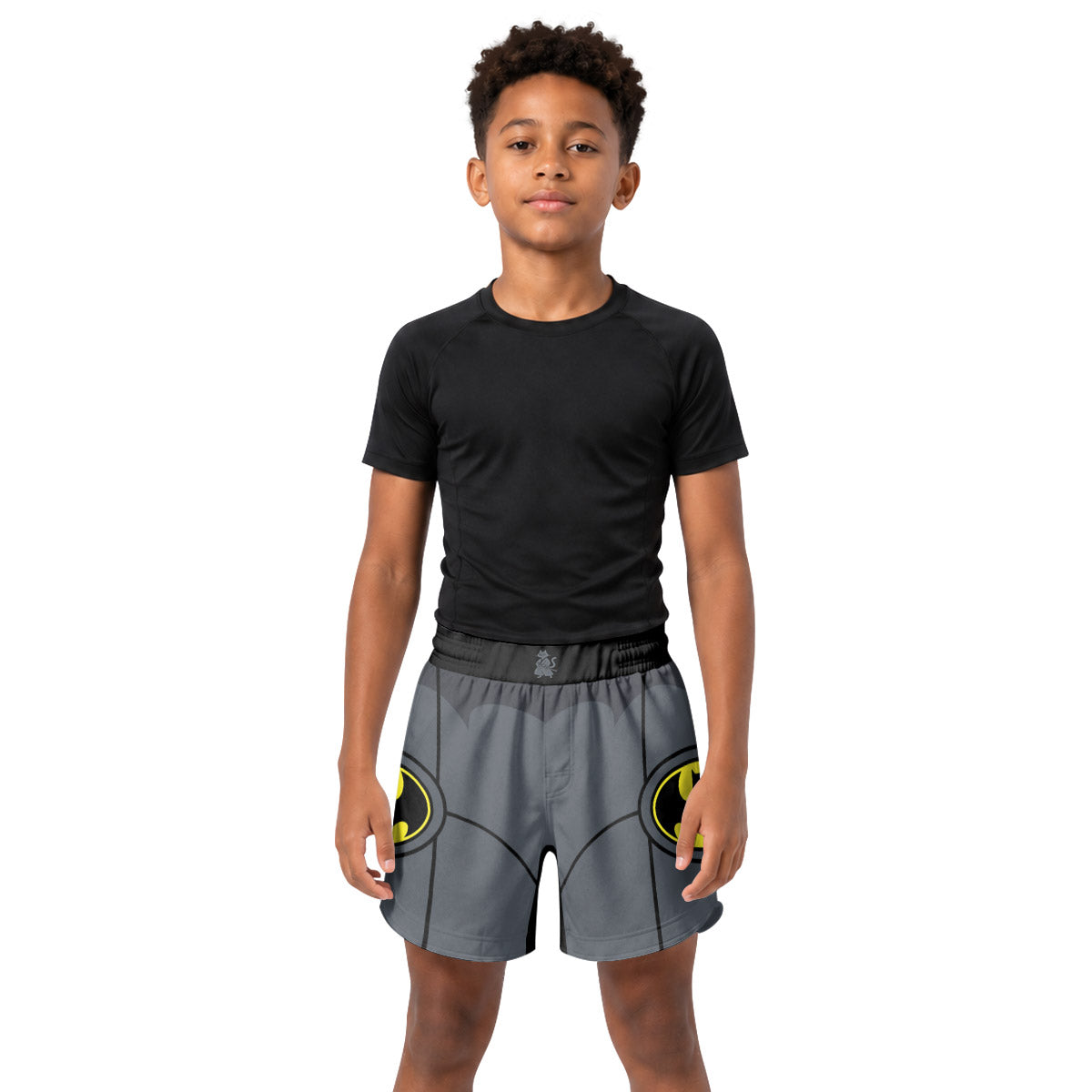 Dark Knight Classic Armor Kids Grappling Shorts