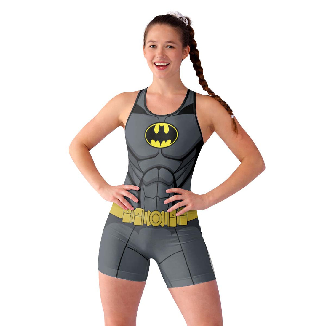 Dark Knight Classic Armor Wrestling Singlet
