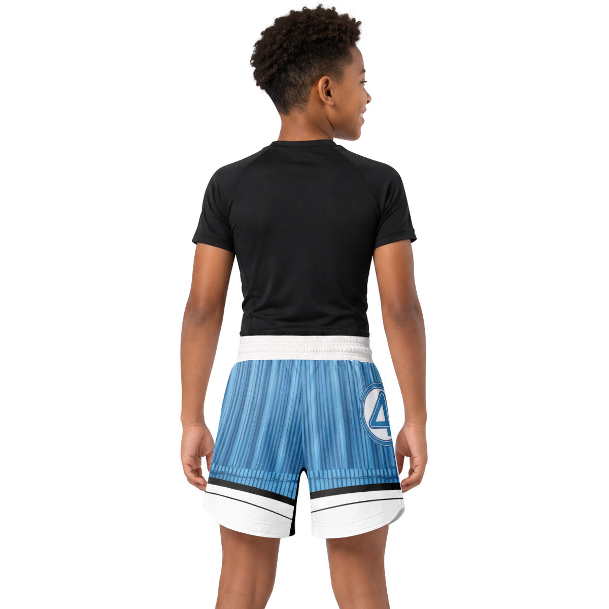 Fantastic 4 Invisible Kids Grappling Shorts
