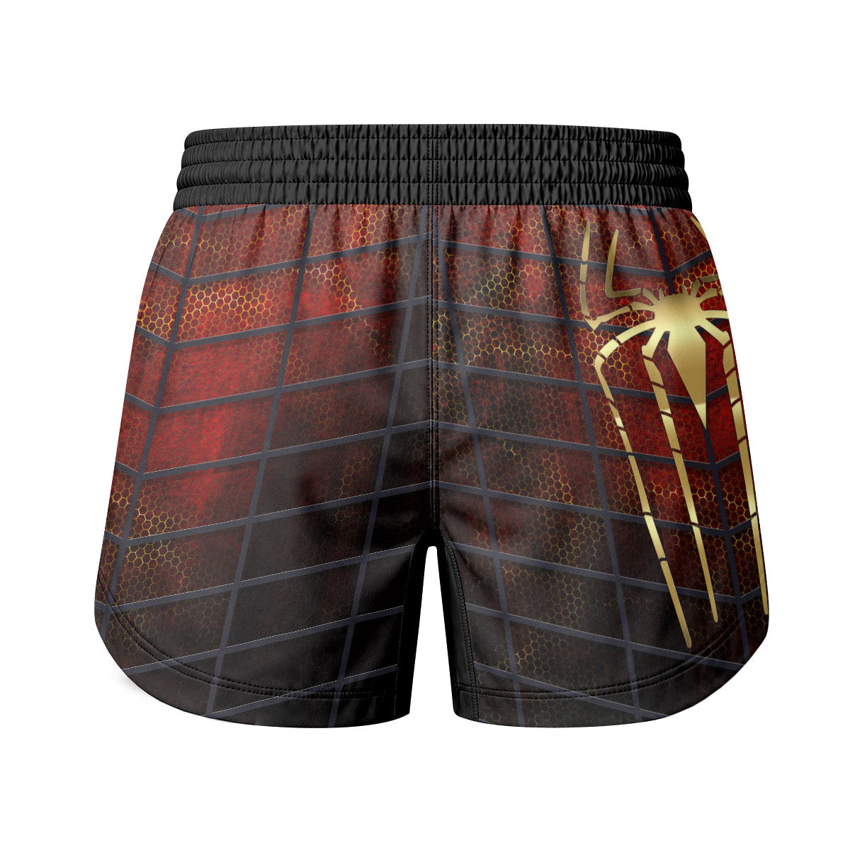 Golden Spider Man Grappling Shorts