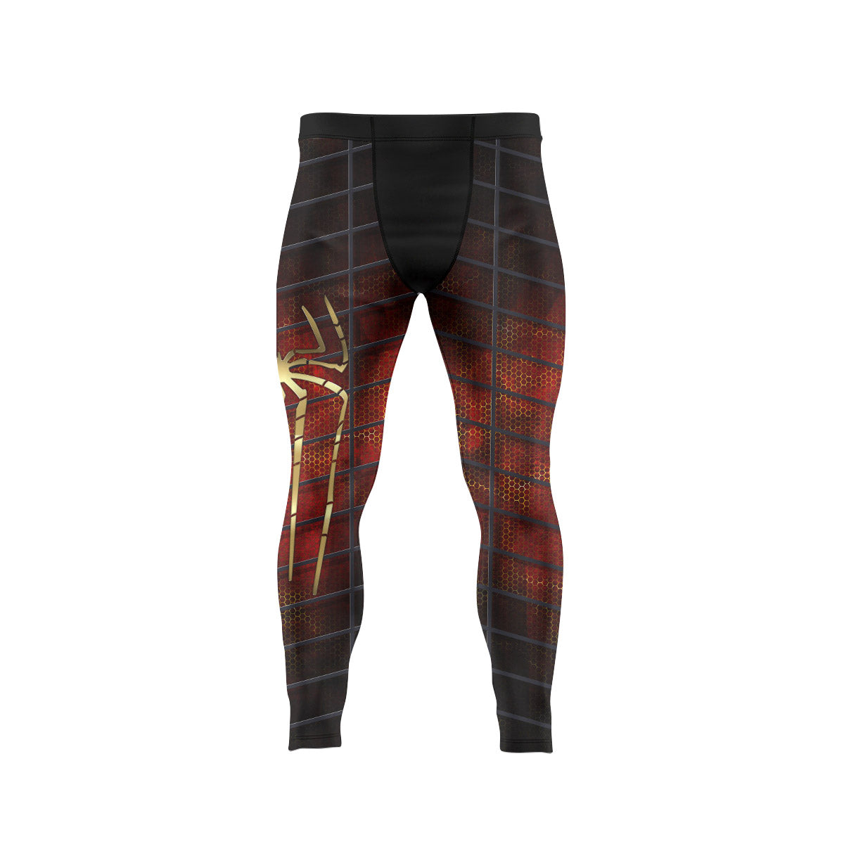 Golden Spider Man Men's Compression Leggings