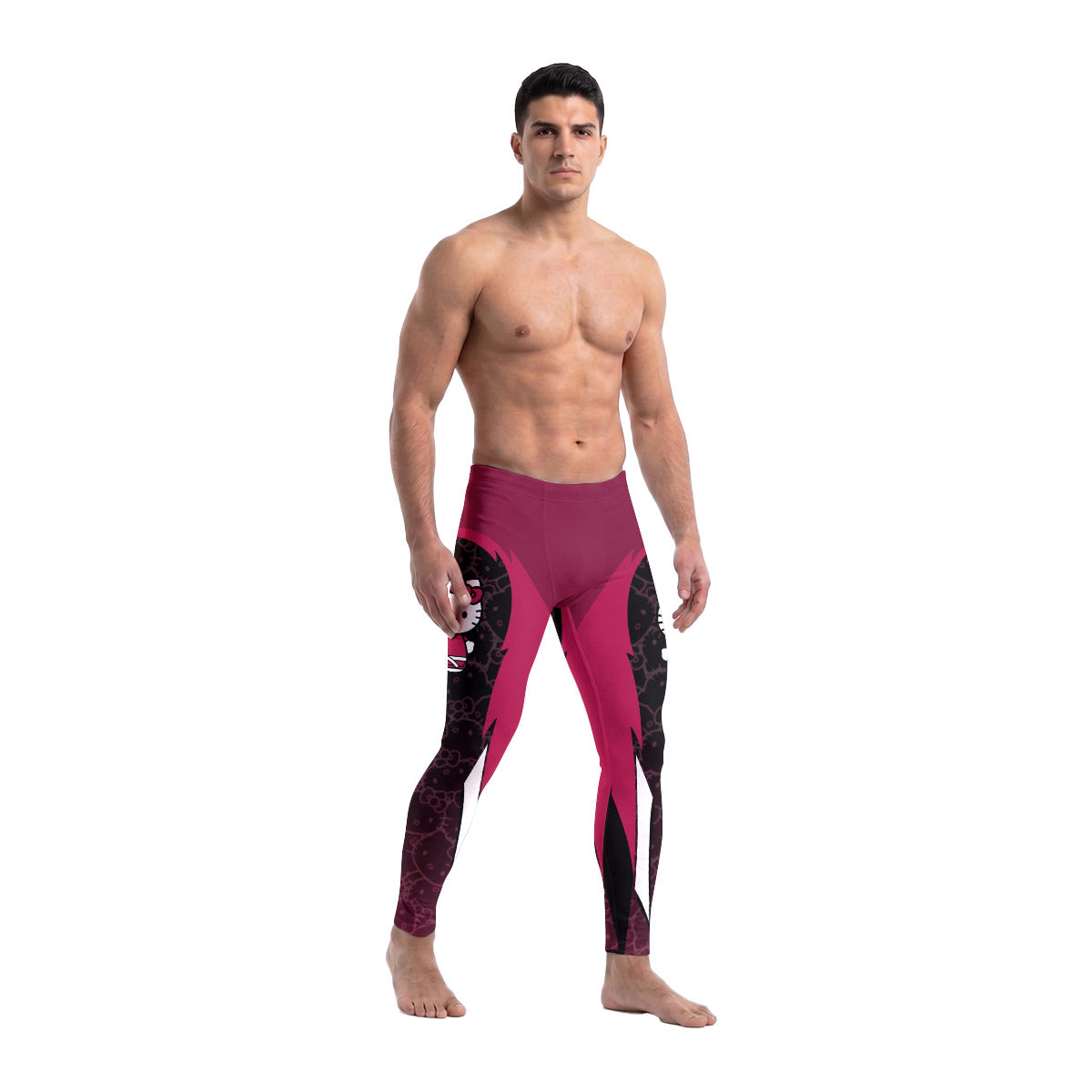  Hello Jiu Jitsu Men's Compression Leggings