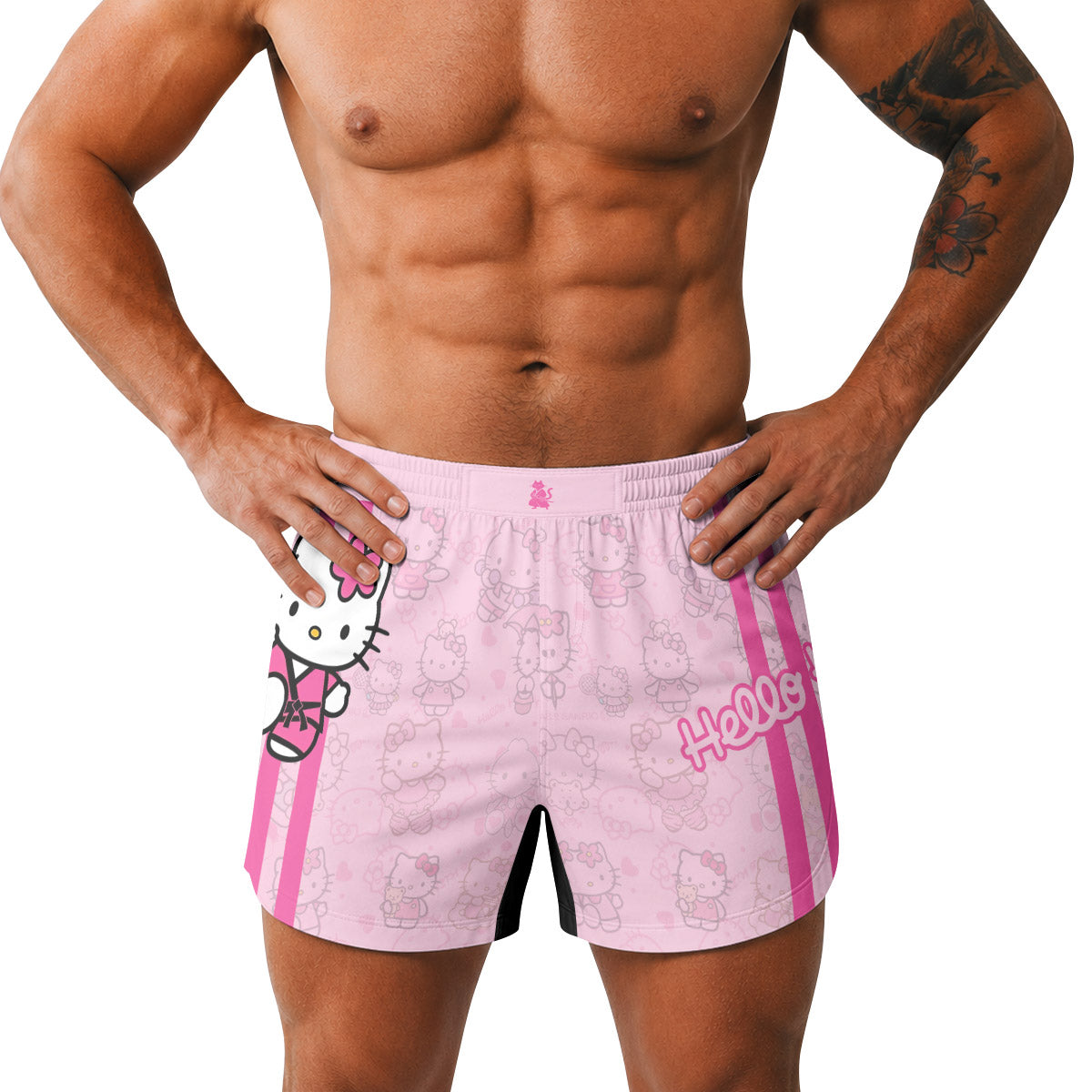 Hello Kitty Brazilian Jiu Jitsu Grappling Shorts