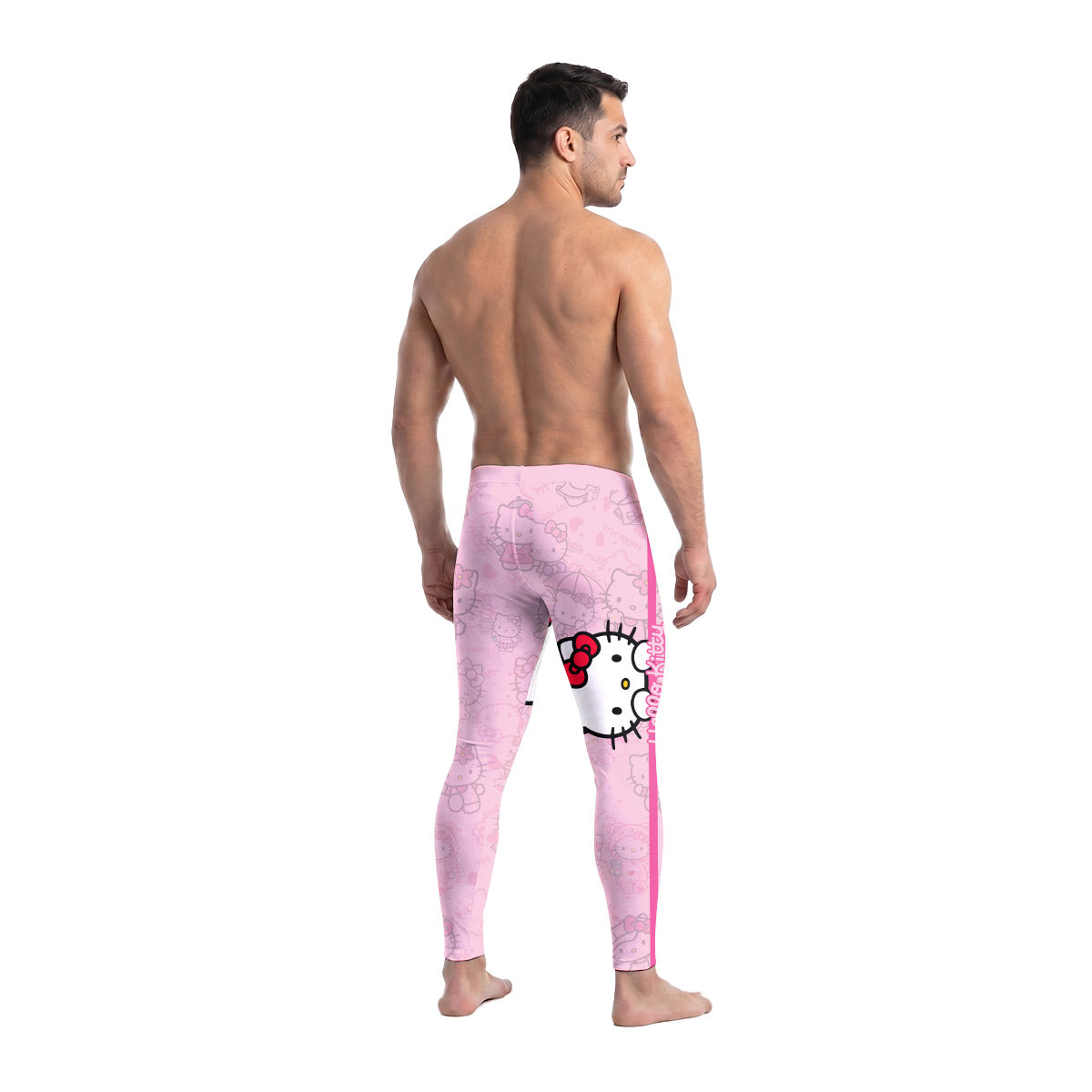 Hello Kitty Brazilian Jiu Jitsu Men's Compression Leggings