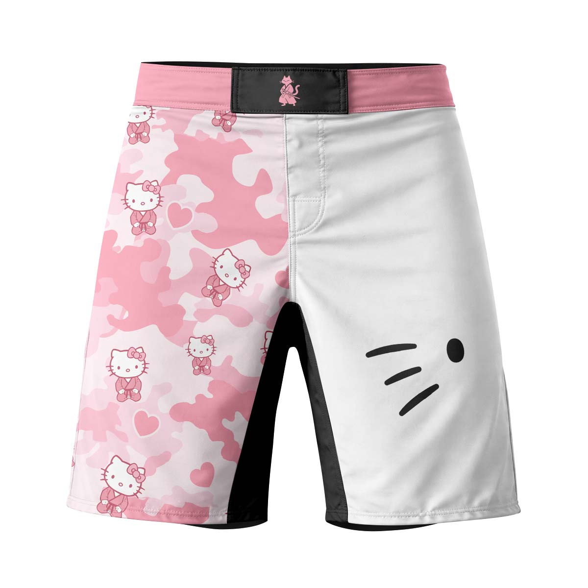 Hello Kitty Pink Camo Fight Shorts