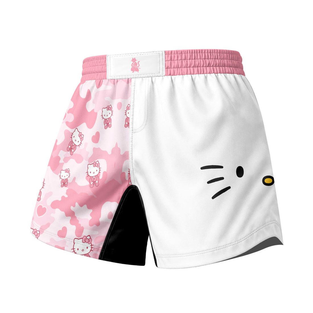Hello Kitty Pink Camo Grappling Shorts