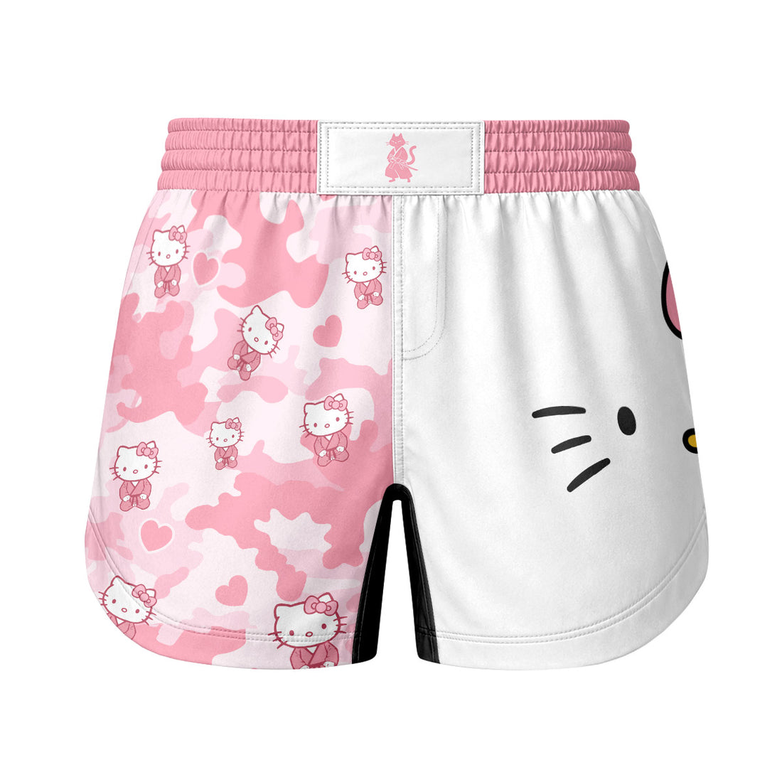 Hello Kitty Pink Camo Grappling Shorts