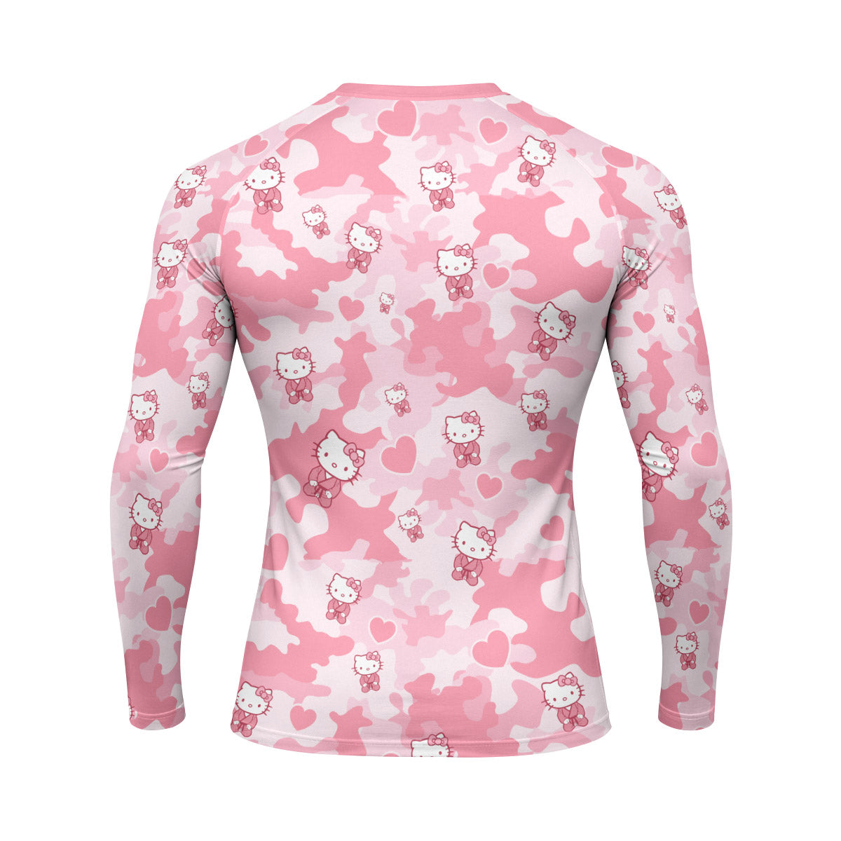 Hello Kitty Pink Camo Rash Guard