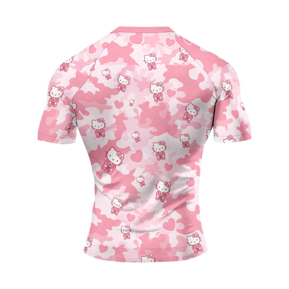 Hello Kitty Pink Camo Rash Guard
