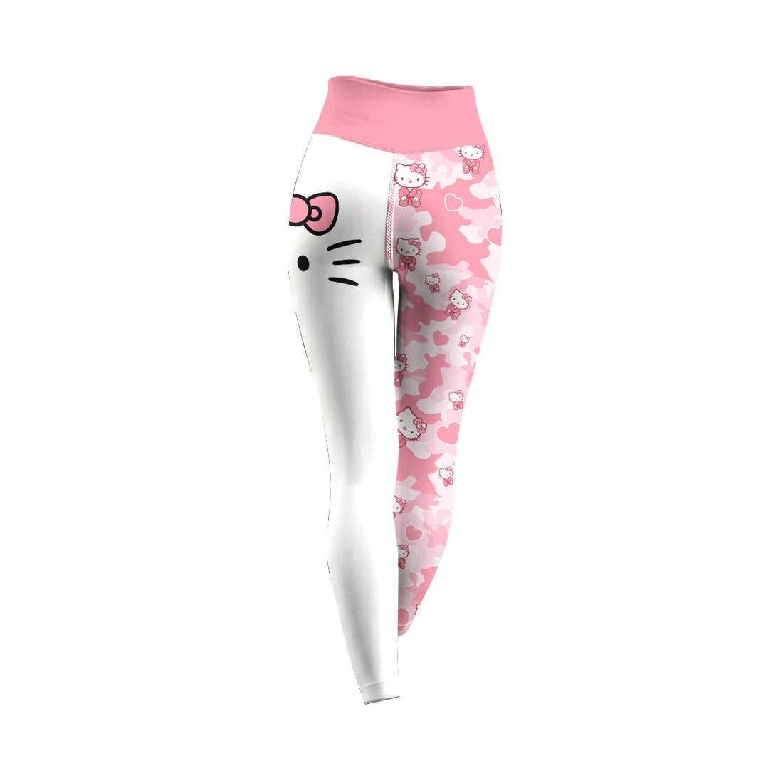 Hello Kitty Pink Camo Women's Leggings