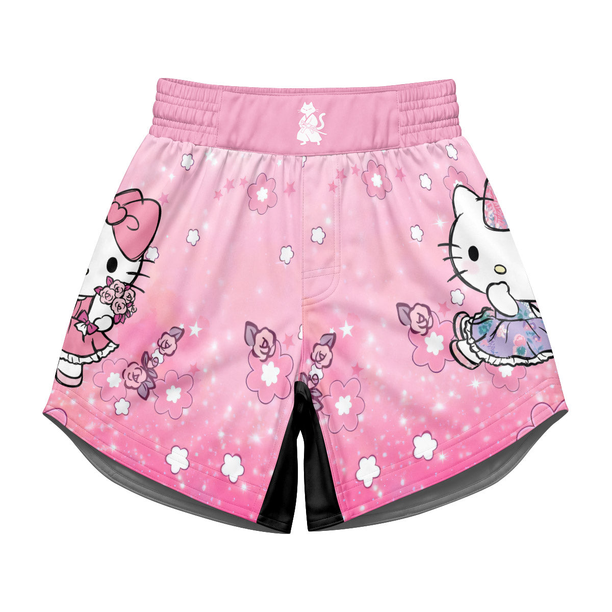 Hello Kitty Pink Fantasy Kids Grappling Shorts