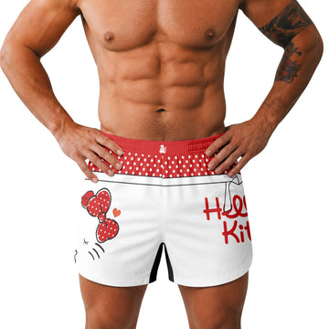 Hello Kitty Polka Dot Grappling Shorts