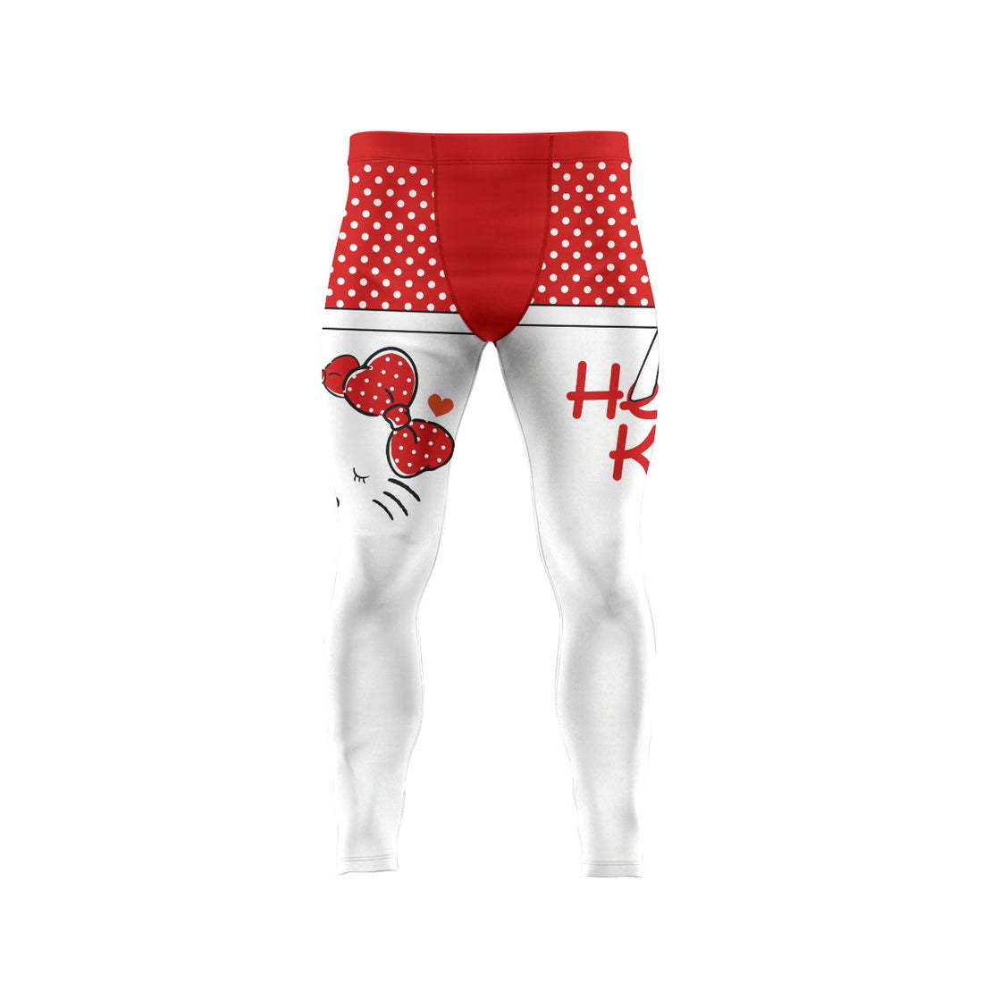 Hello Kitty Polka Dot Men's Compression Leggings