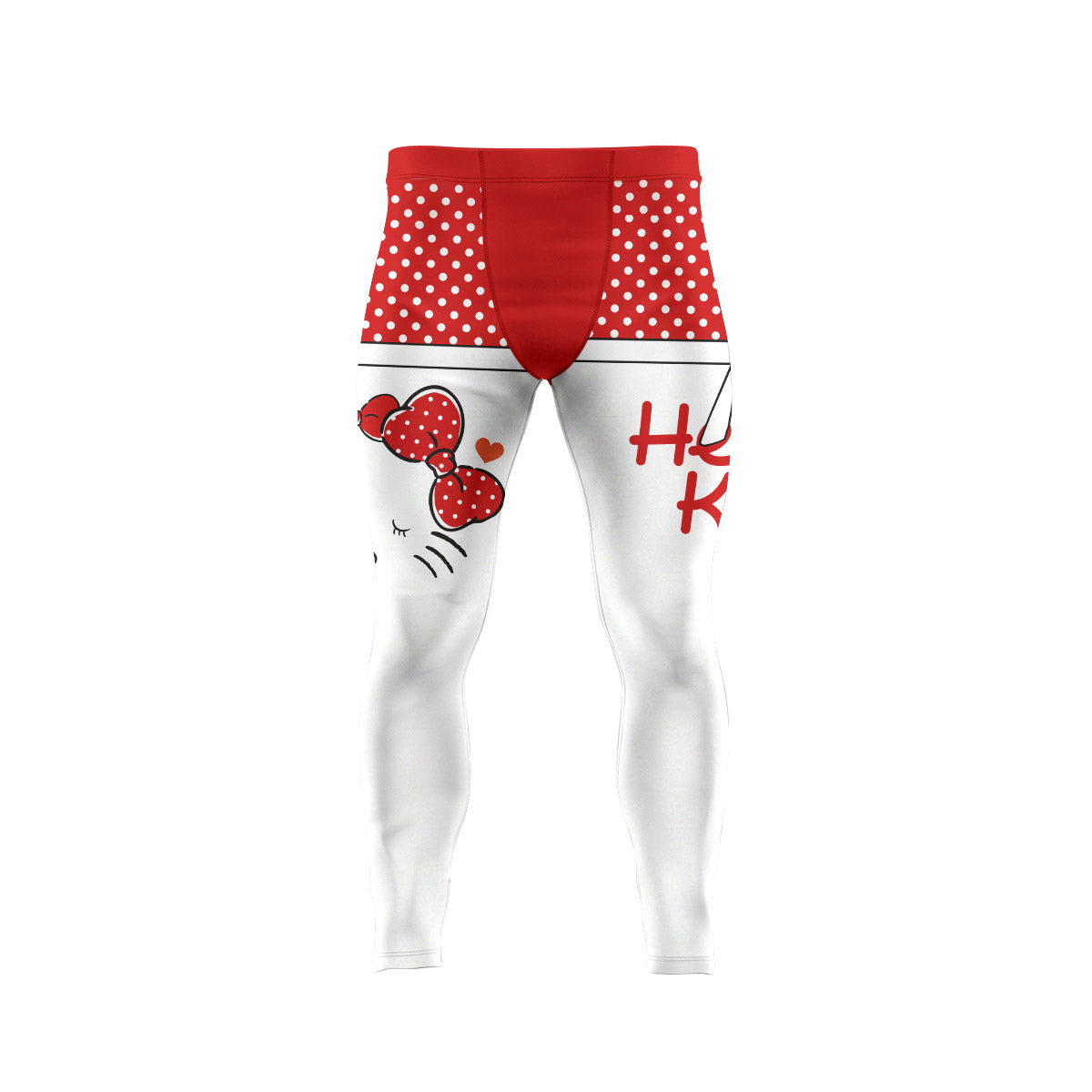 Hello Kitty Polka Dot Men's Compression Leggings