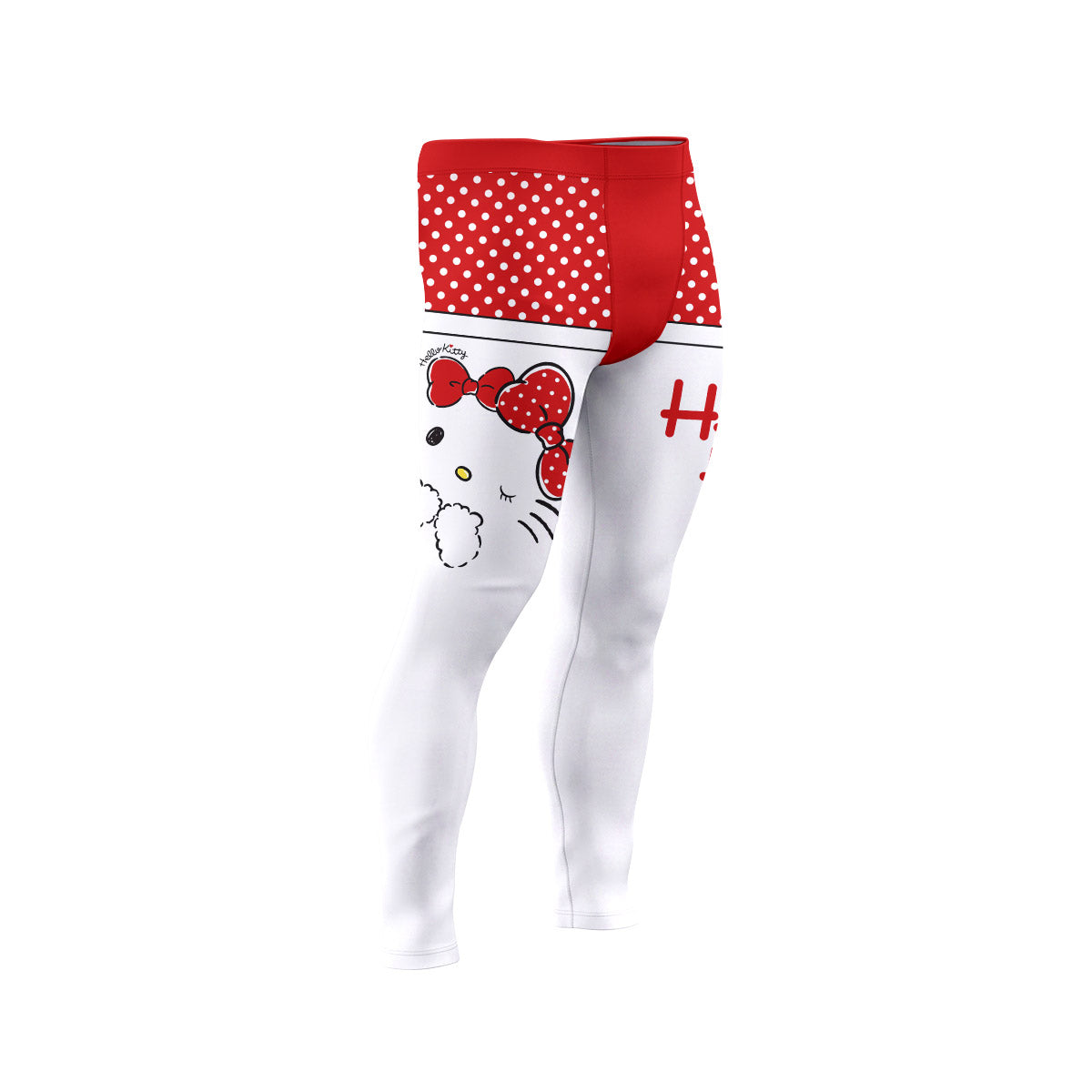 Hello Kitty Polka Dot Men's Compression Leggings