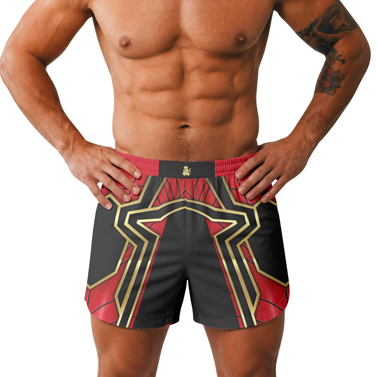 Iron Spider Armor Grappling Shorts