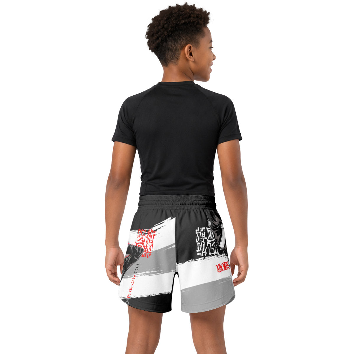 Jujutsu Kaisen Gojo And Geto Kids Grappling Shorts