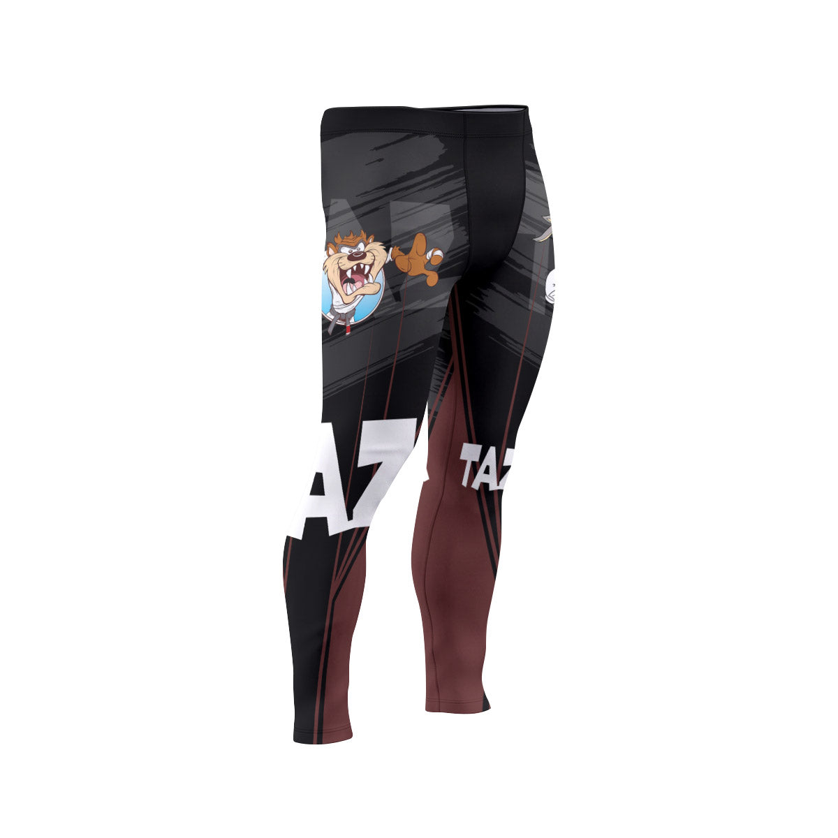  Looney Tunes Taz Mania Men's Compression Leggings