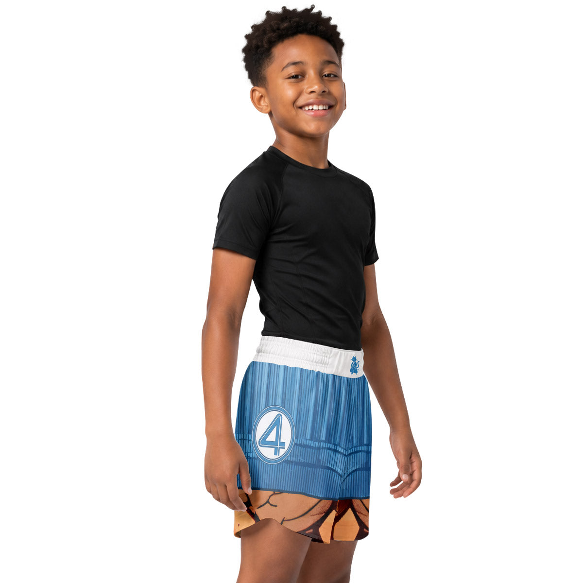 Marvel Fantastic 4 Thing Kids Grappling Shorts